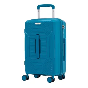 20inch Cabin Trolley Bag - Hard Suitcase with 360° Wheels | TSA Lock Included | Sea Blue