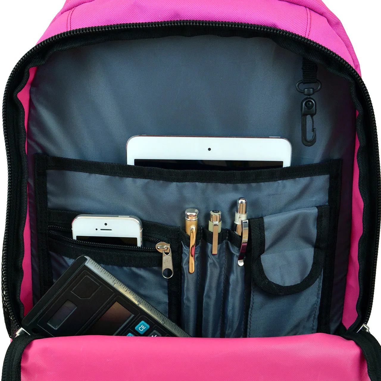 Colorado Premium Wheeled Backpack in Pink