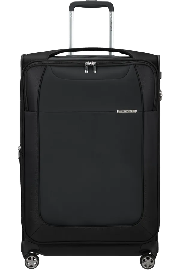 D'LITE 71cm Spinner Expandable (4 wheels) - Black