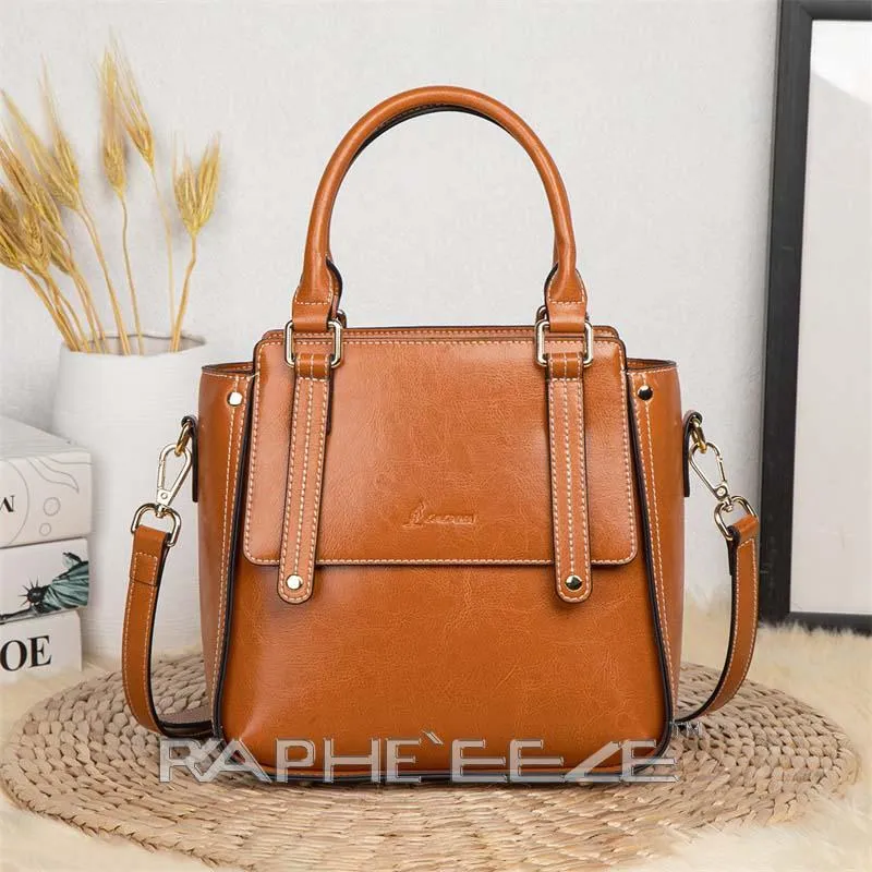 Elegant & Stylish Tote Handbag for Woman - Brown Color