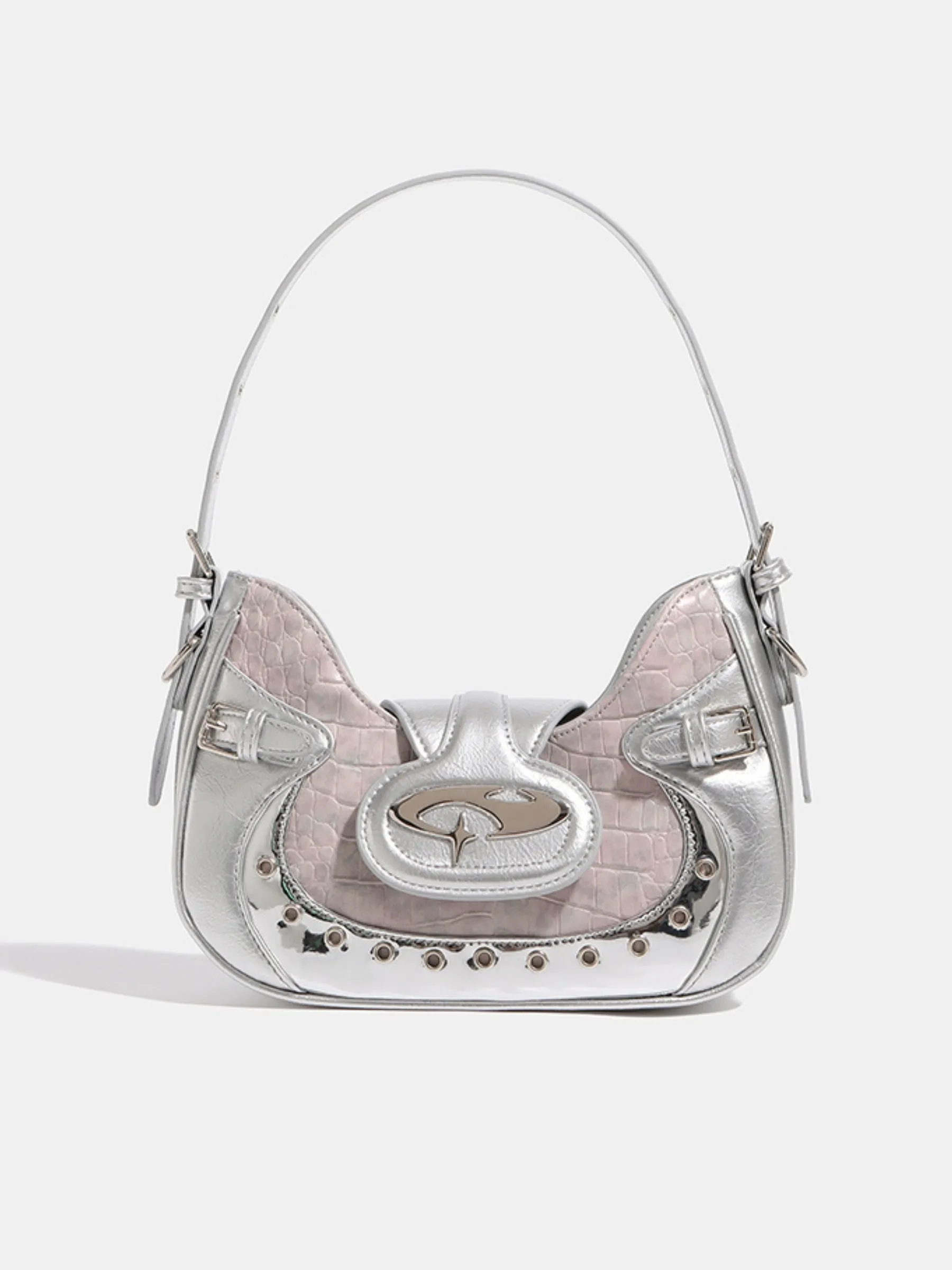 Evie Metallic Shoulder Bag