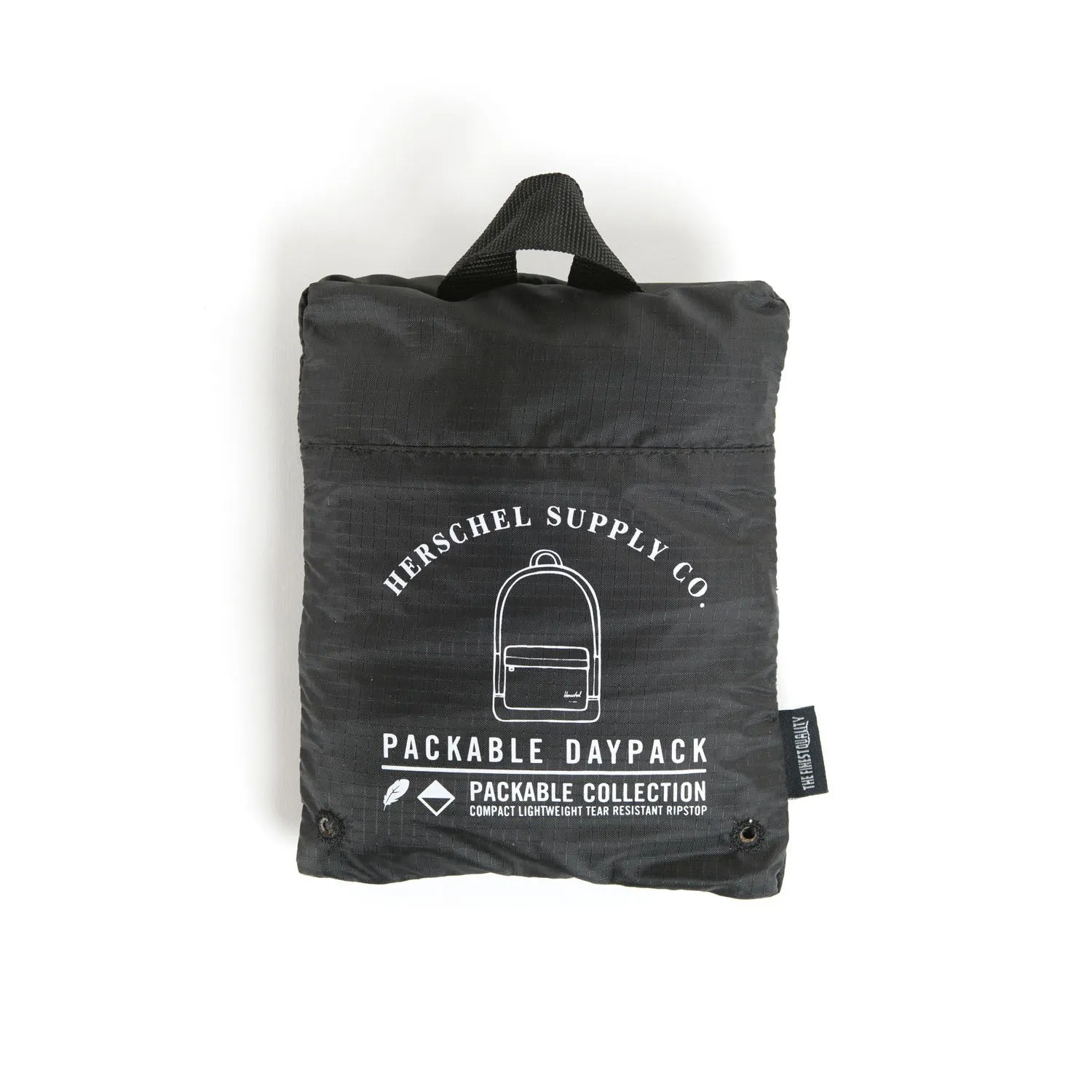 Herschel Packable Backpack - Black