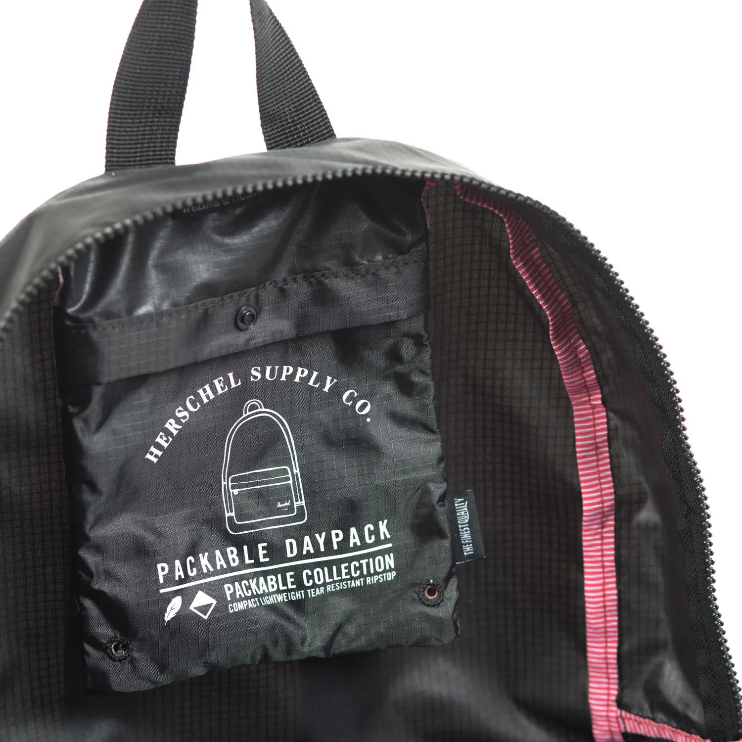 Herschel Packable Backpack - Black