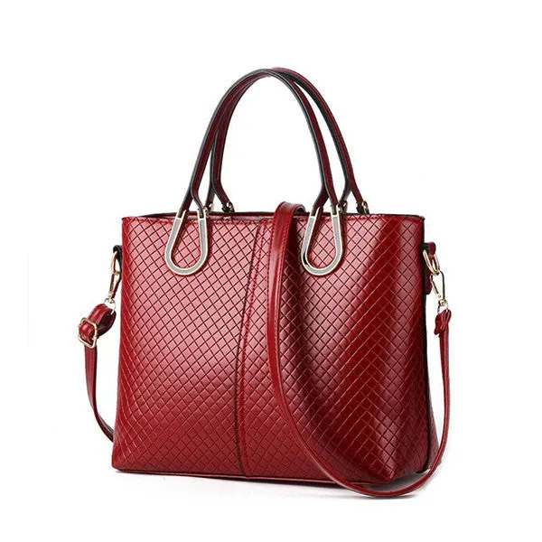 High Quality Women's Big Smooth Shoulder Bag