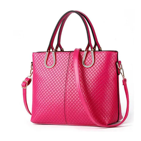 High Quality Women's Big Smooth Shoulder Bag