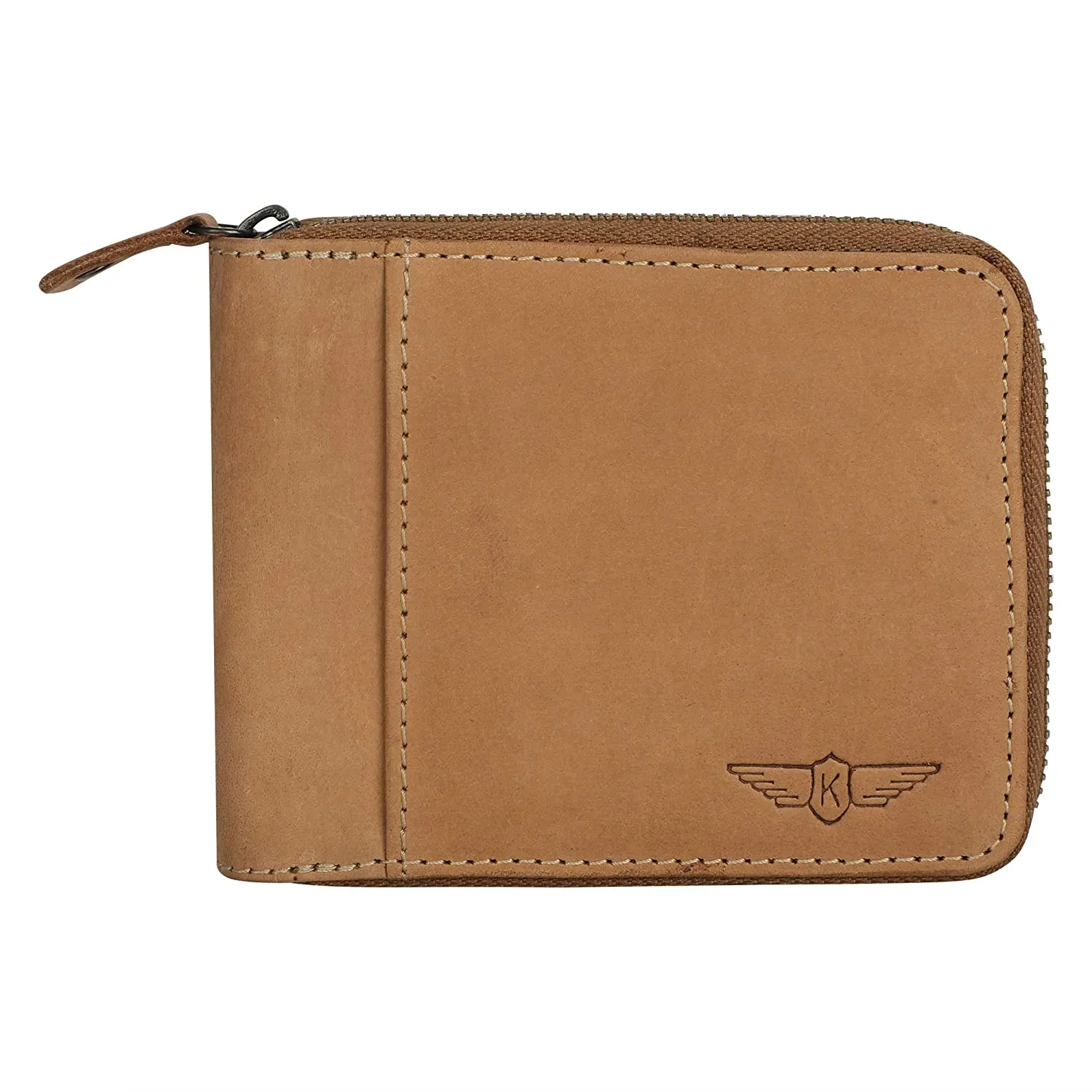 Hunter Leather Zipper Wallet