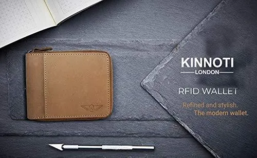 Hunter Leather Zipper Wallet