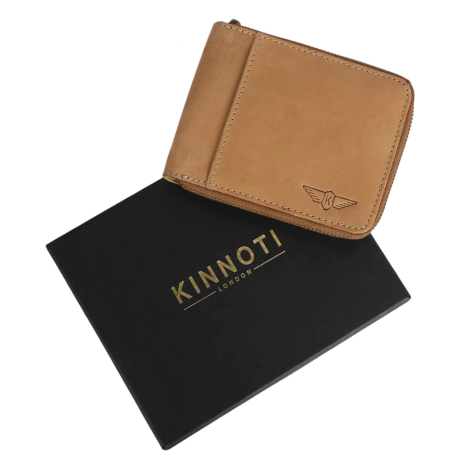 Hunter Leather Zipper Wallet