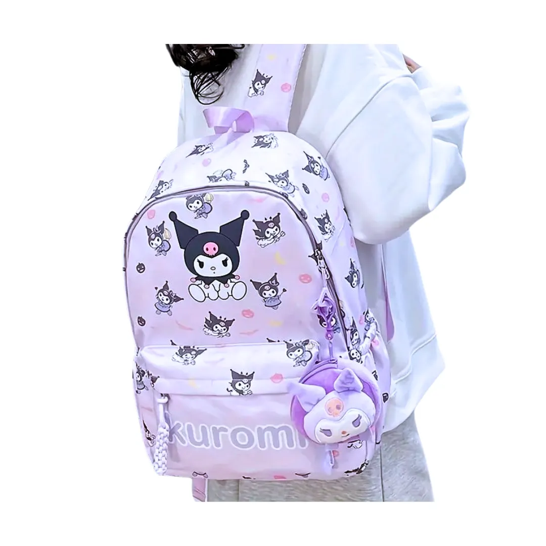 Kuromi Purple Backpack