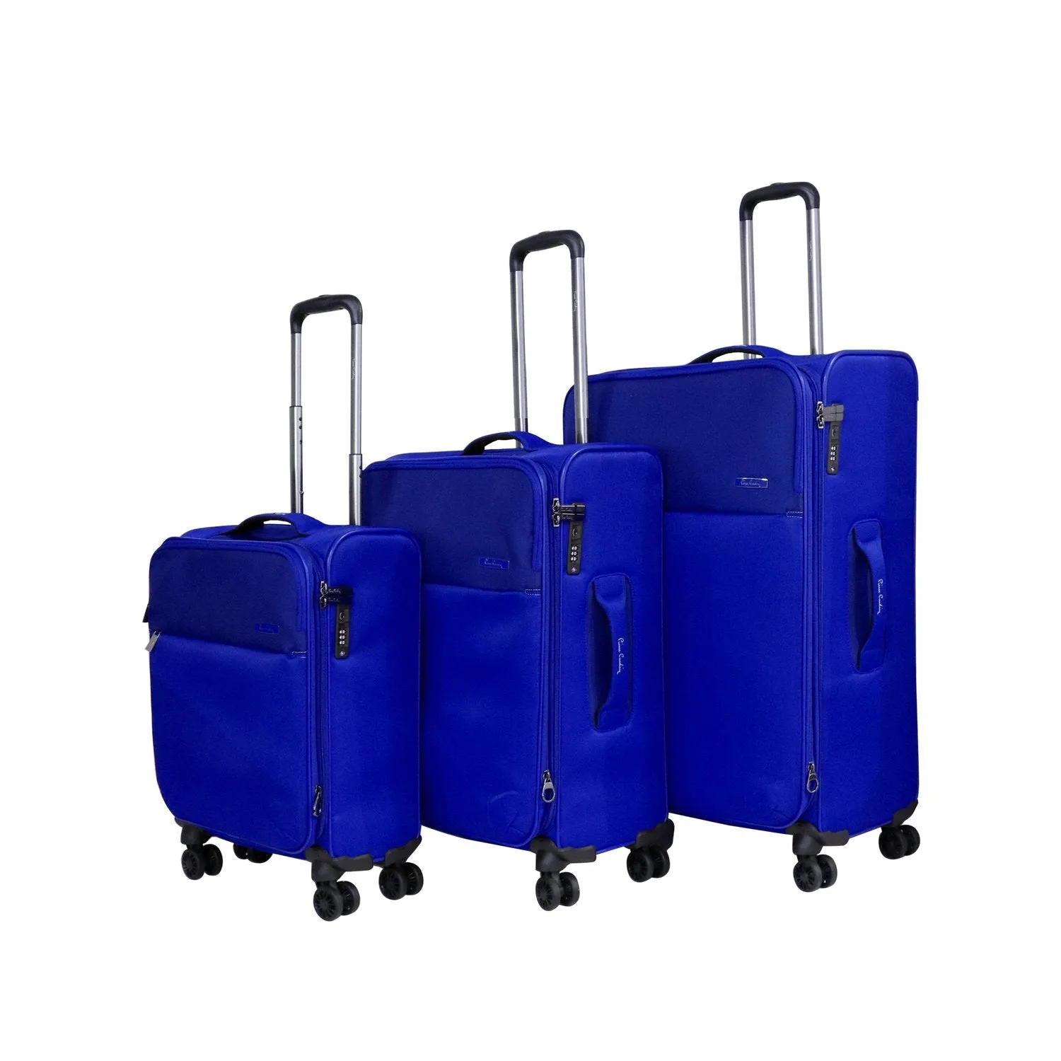 Mercury Softside Luggage Set of 3 Grey