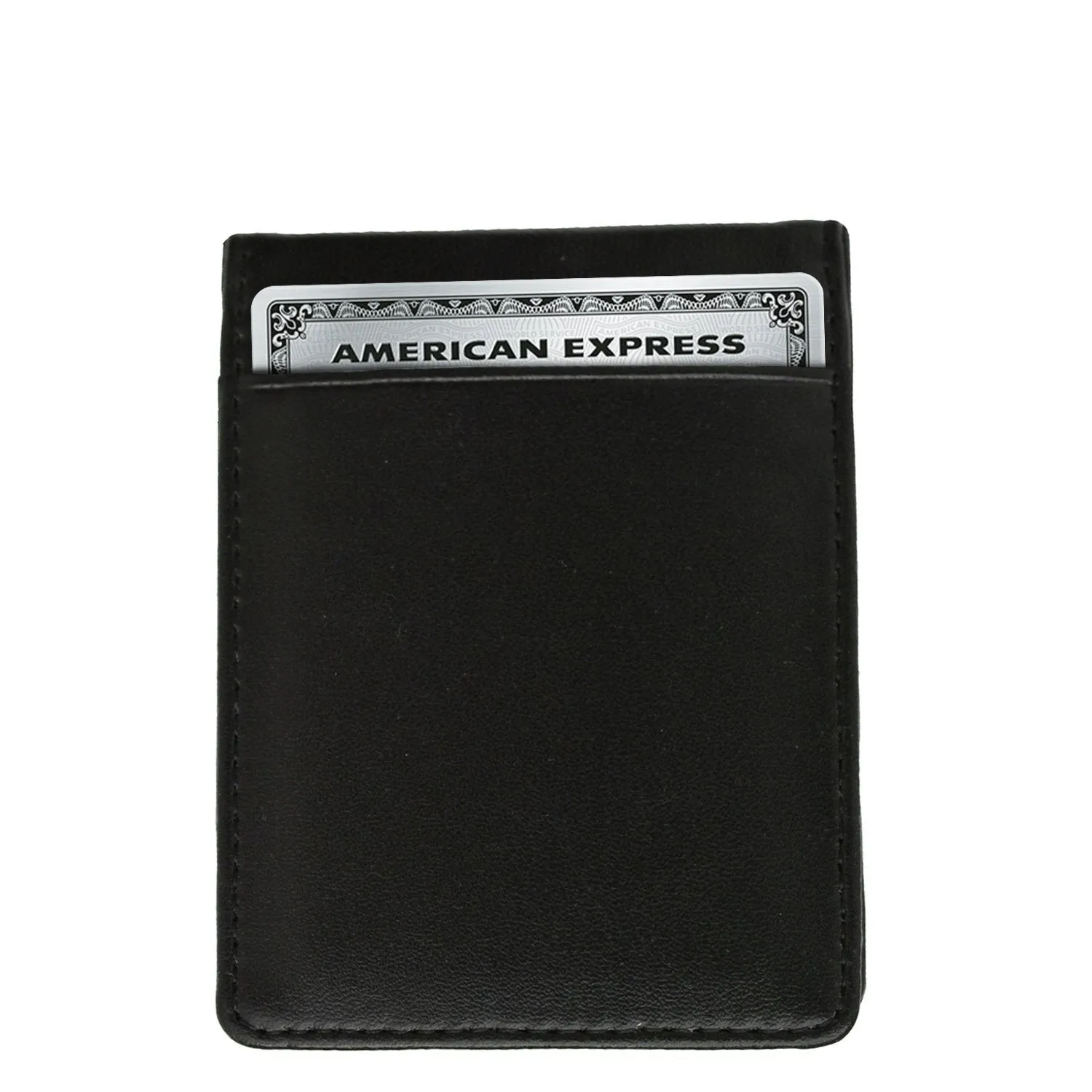 Minimalist Leather Money Clip Wallets