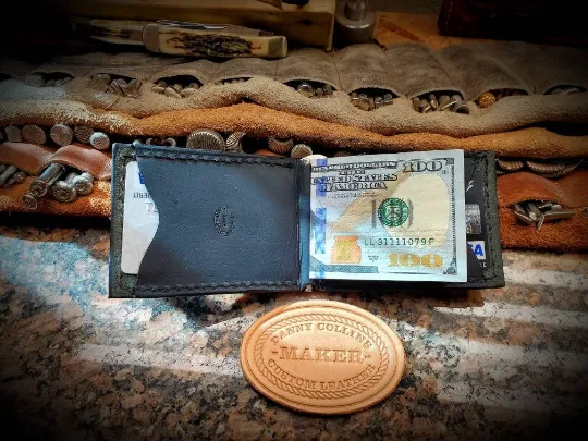 Minimalist wallet, Front Pocket Wallet,  Money clip wallet, Card Wallet