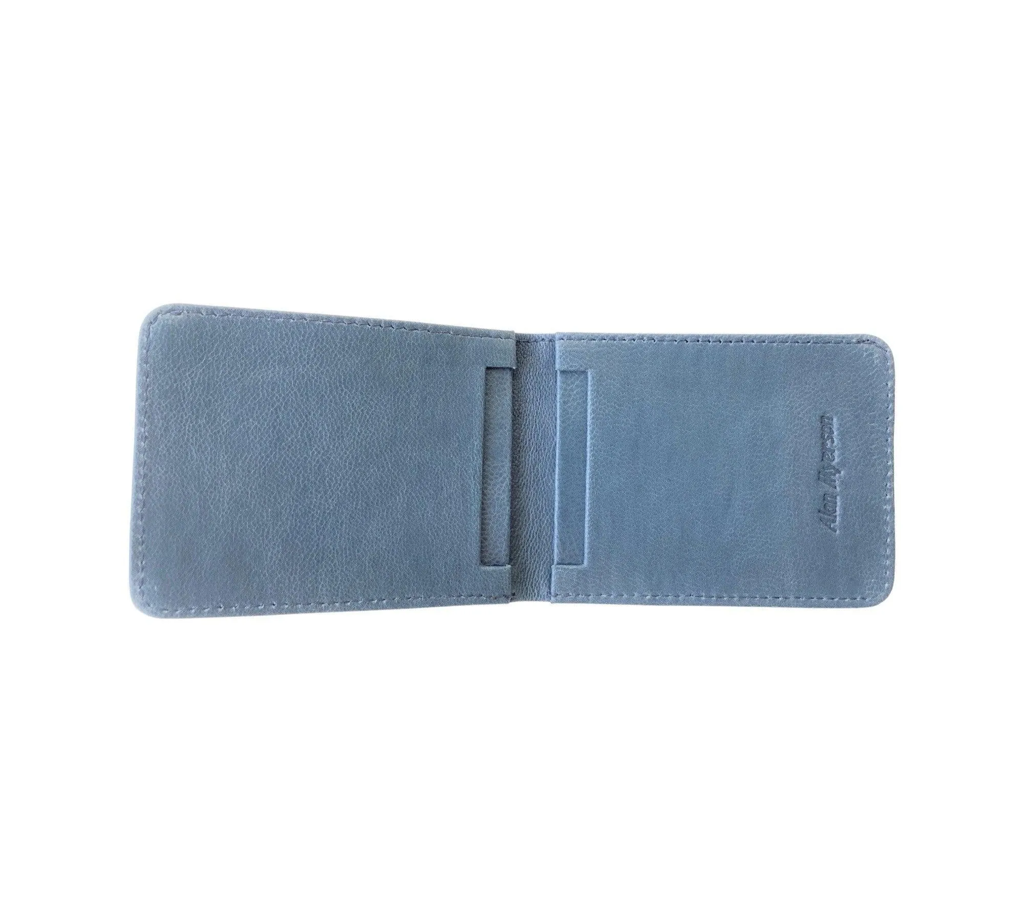 notes & cards wallet - blue