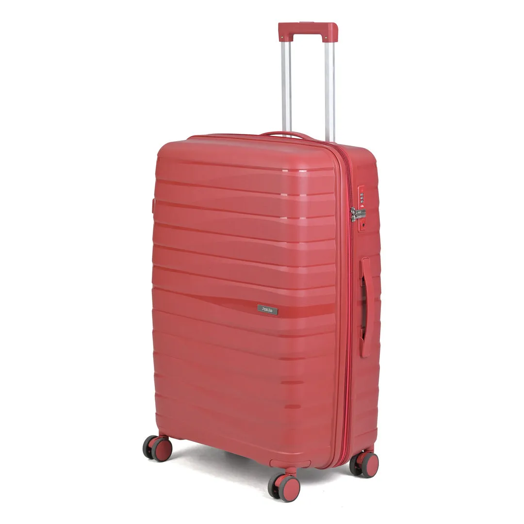 Paklite - PA34 Large 28in spinner suitcase - Red