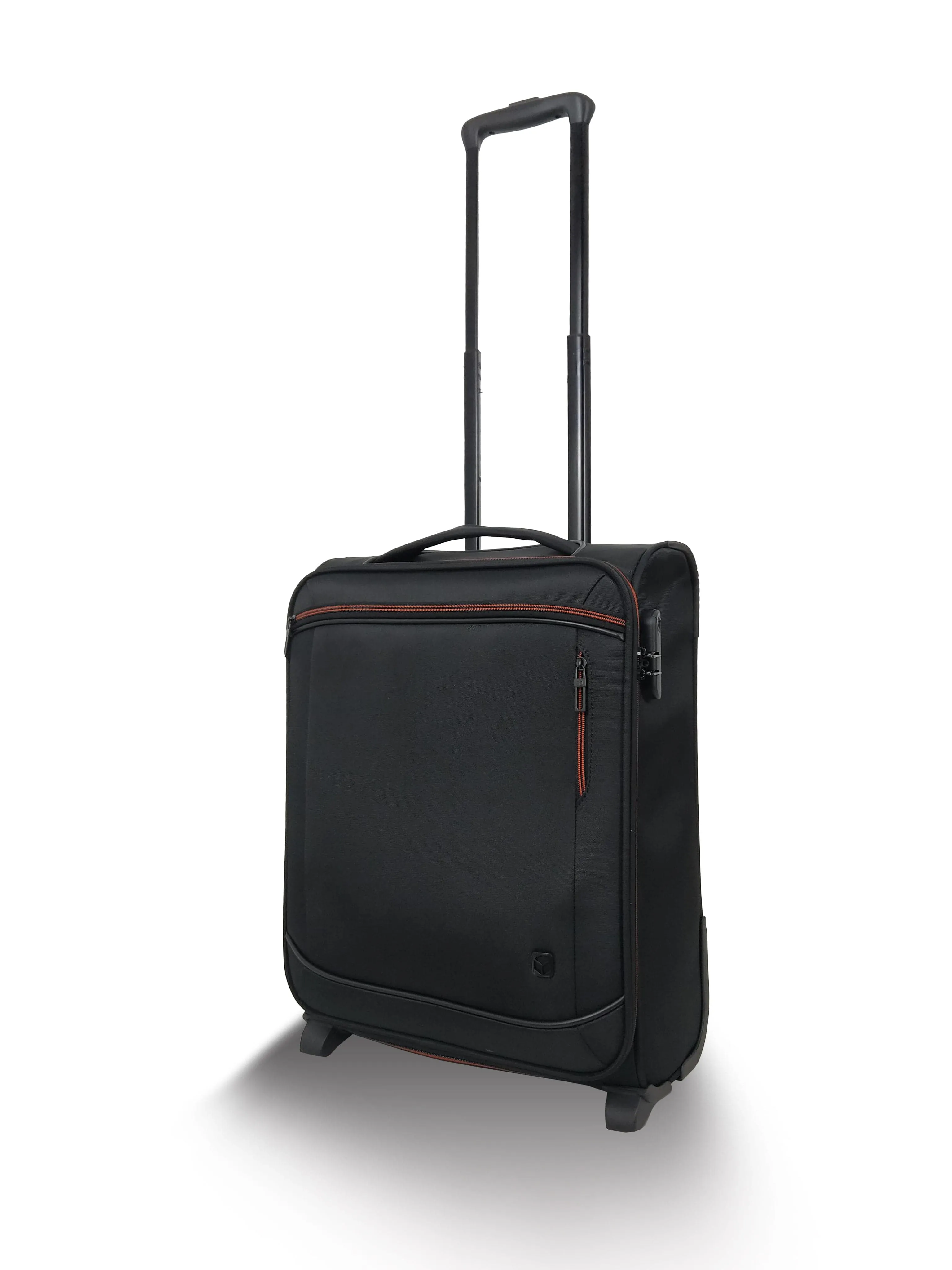 QUBED Area 55CM 2-Wheel Upright Cabin in Black