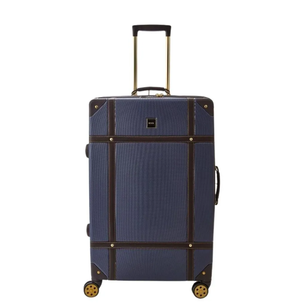 Rock Vintage 78cm Large Hardsided Luggage - Navy