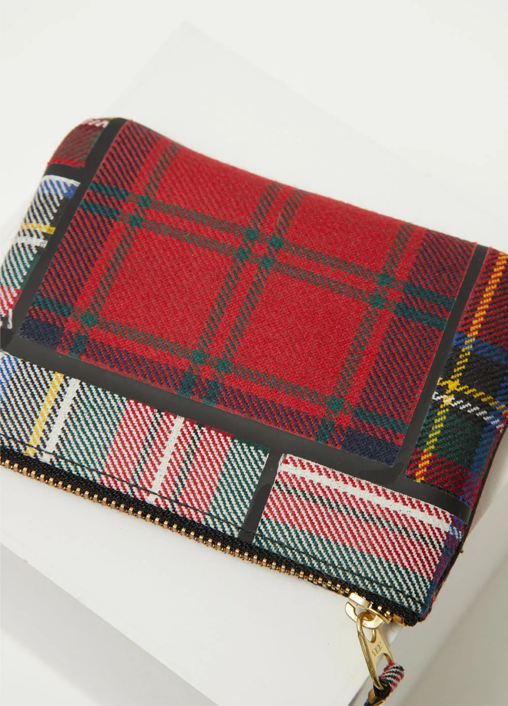 SA8100TP Tartan Patchwork Wallet