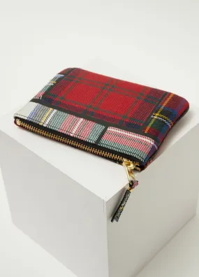 SA8100TP Tartan Patchwork Wallet