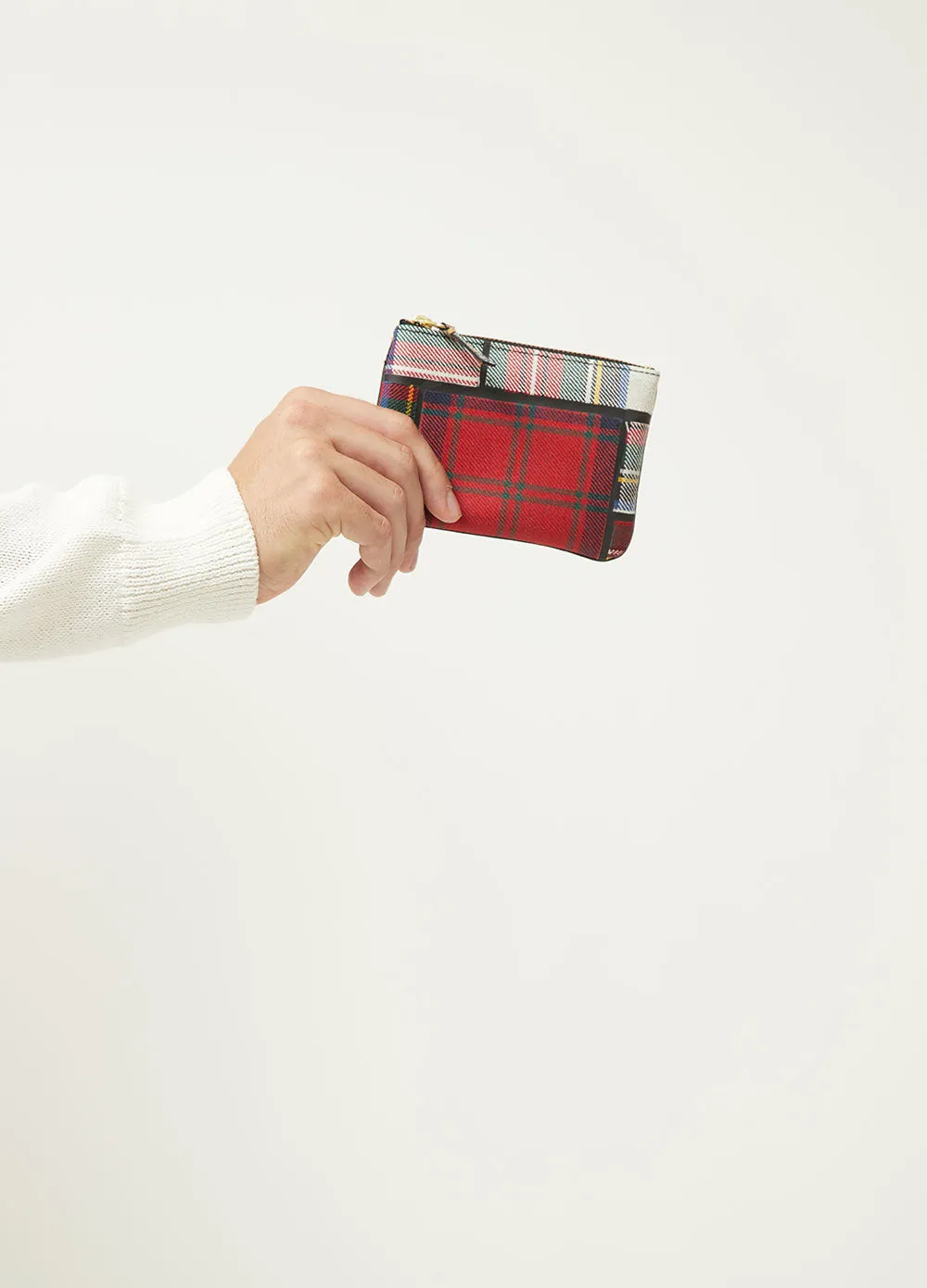 SA8100TP Tartan Patchwork Wallet