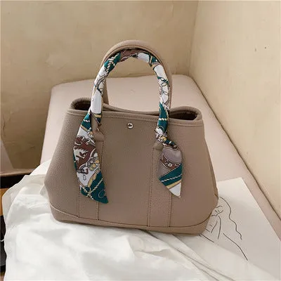 Scarf Bags 2020 New Fashion Women'S Bags Shoulder Crossbody Tote Bags Wild Garden Bags Handbags Shopping Bags