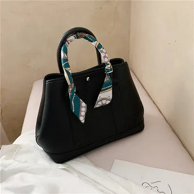 Scarf Bags 2020 New Fashion Women'S Bags Shoulder Crossbody Tote Bags Wild Garden Bags Handbags Shopping Bags