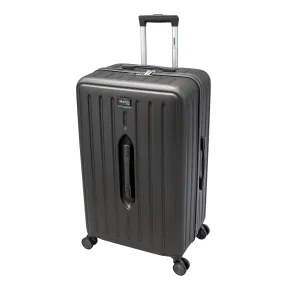 Skyflite Grey Modern Trunk Hardshell Suitcases 76cm in Charcoal