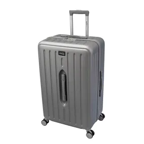 Skyflite Grey Modern Trunk Hardshell Suitcases 76cm in Silver