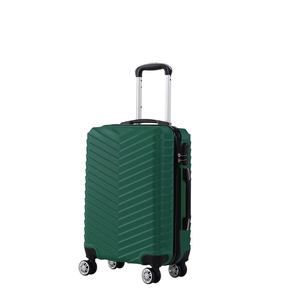 Slimbridge 24" Luggage Suitcase Travel Green 24 inch