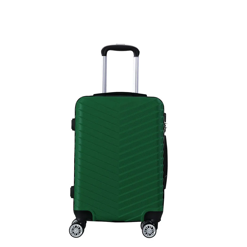 Slimbridge 24" Luggage Suitcase Travel Green 24 inch