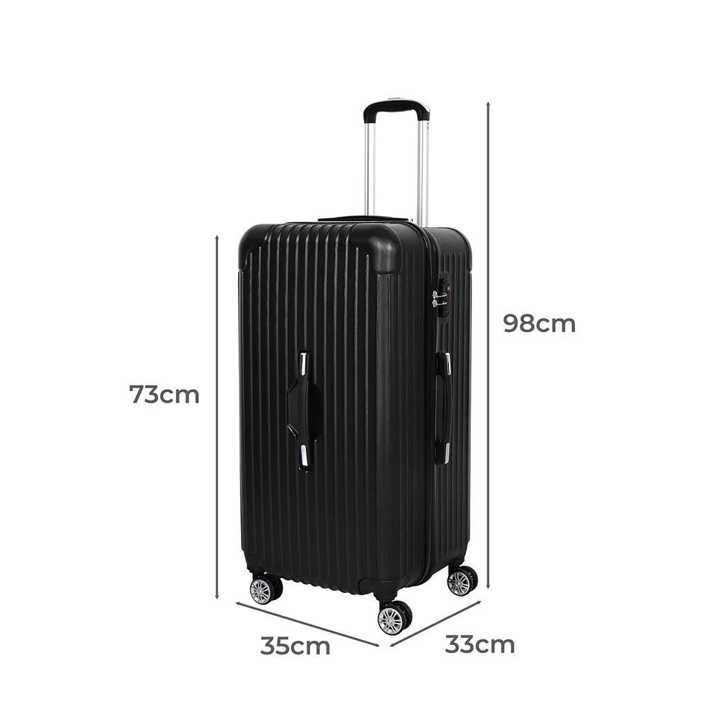 Slimbridge 28" Trunk Luggage Travel Black 28 inch