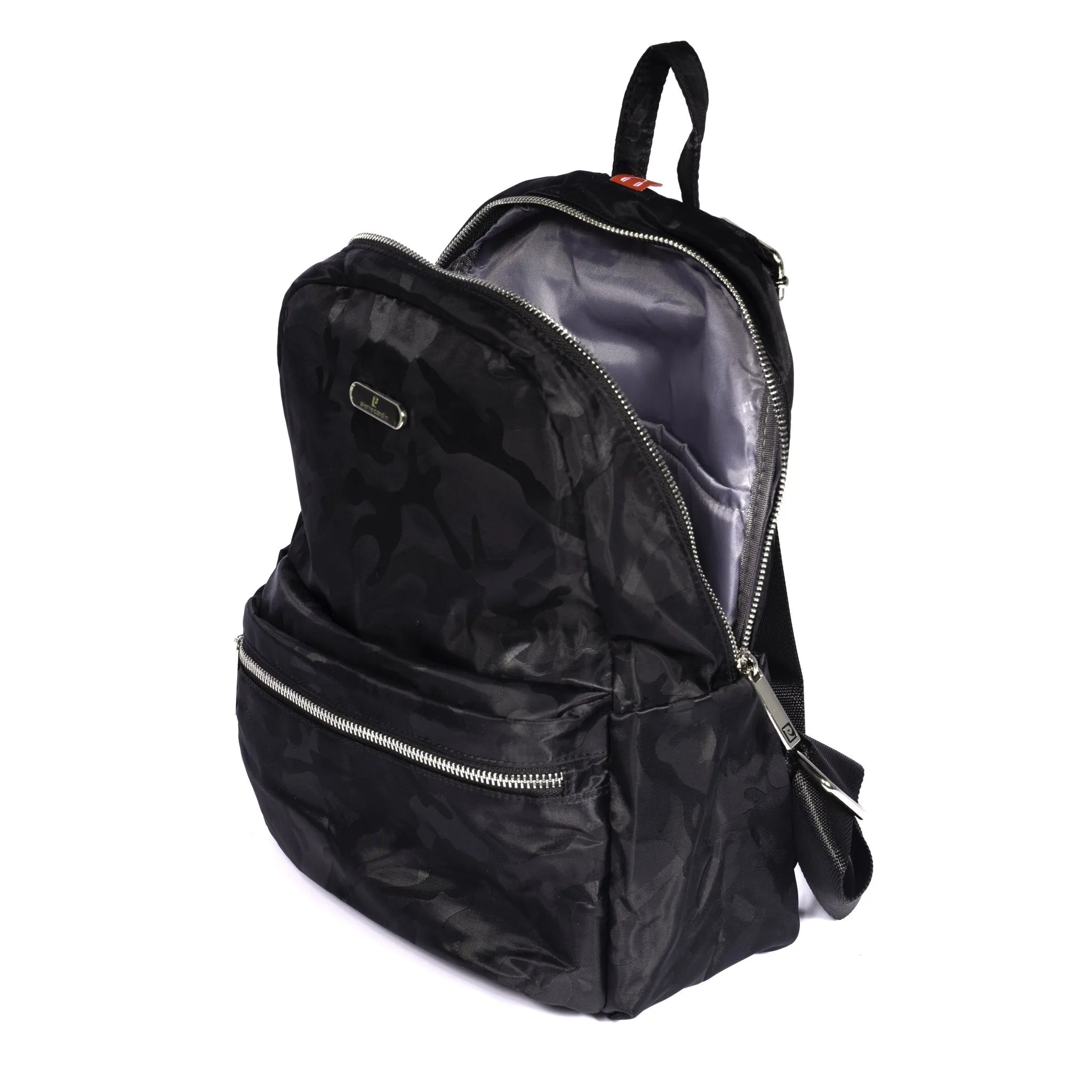 Small Backpack 15" in Black Camouflage