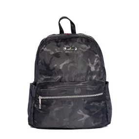 Small Backpack 15" in Black Camouflage