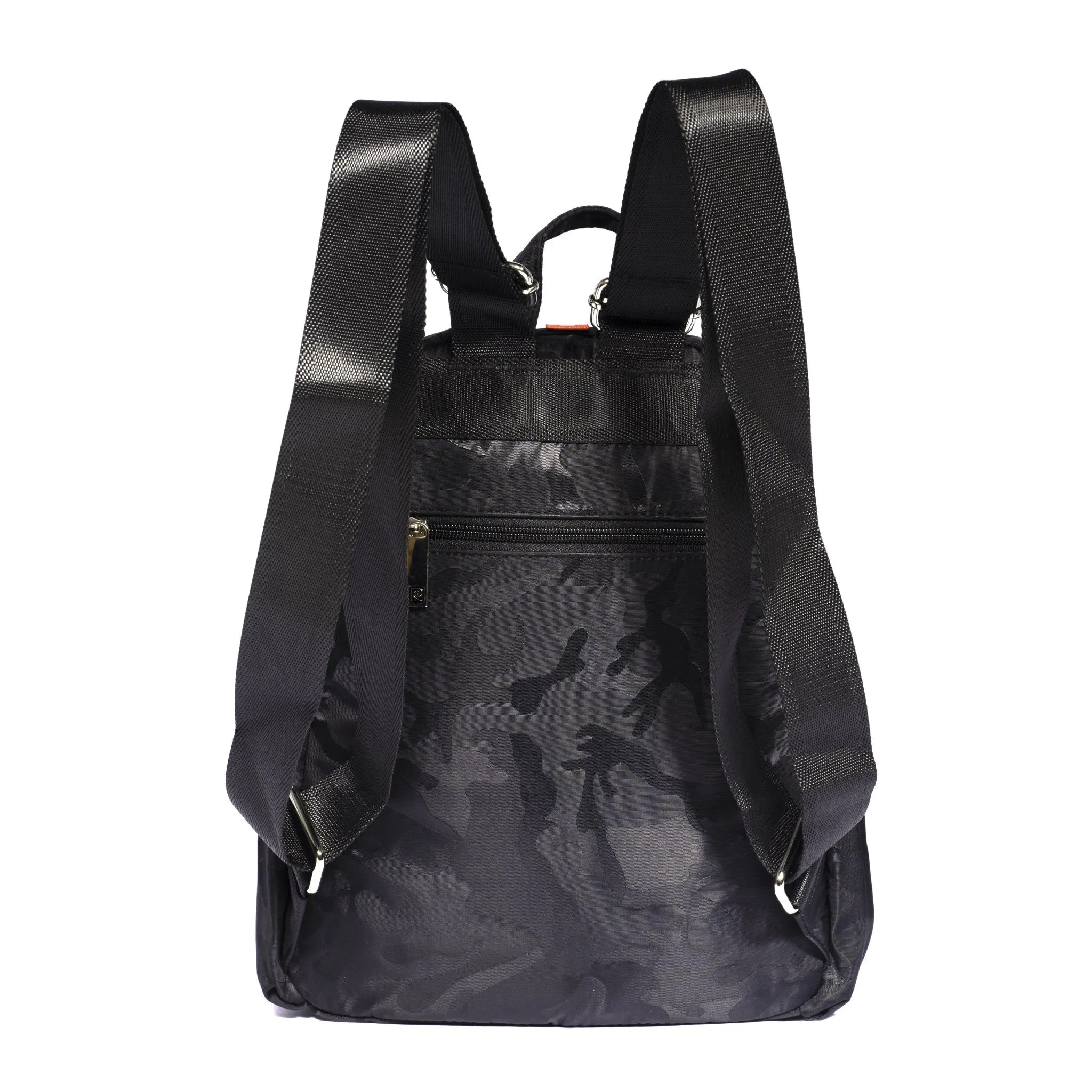 Small Backpack 15" in Black Camouflage