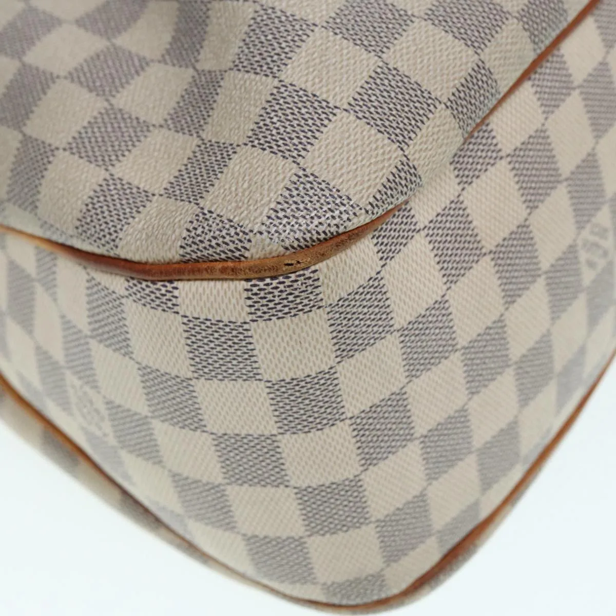 Trendy Inspired Louis Vuitton Damier Azur Siracusa Mm Shoulder Bag N41112 Lv Auth 87968