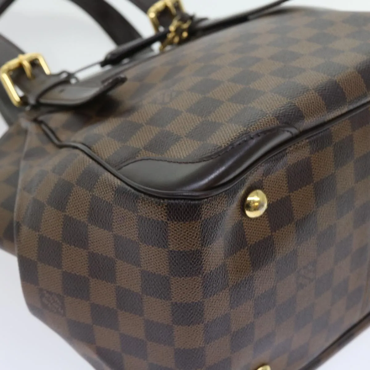 Trendy Inspired Louis Vuitton Damier Ebene Verona Mm Shoulder Bag N41118 Lv Auth 56722