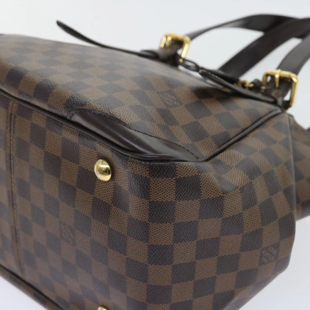 Trendy Inspired Louis Vuitton Damier Ebene Verona Mm Shoulder Bag N41118 Lv Auth 56722