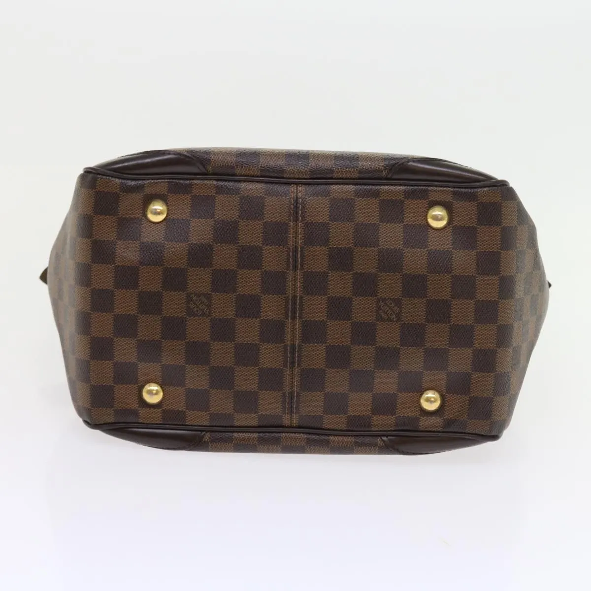 Trendy Inspired Louis Vuitton Damier Ebene Verona Mm Shoulder Bag N41118 Lv Auth 56722