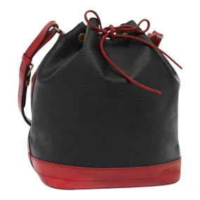 Trendy Inspired Louis Vuitton Epi Noe Shoulder Bag By Color Black Red M44017 Lv Auth 86988