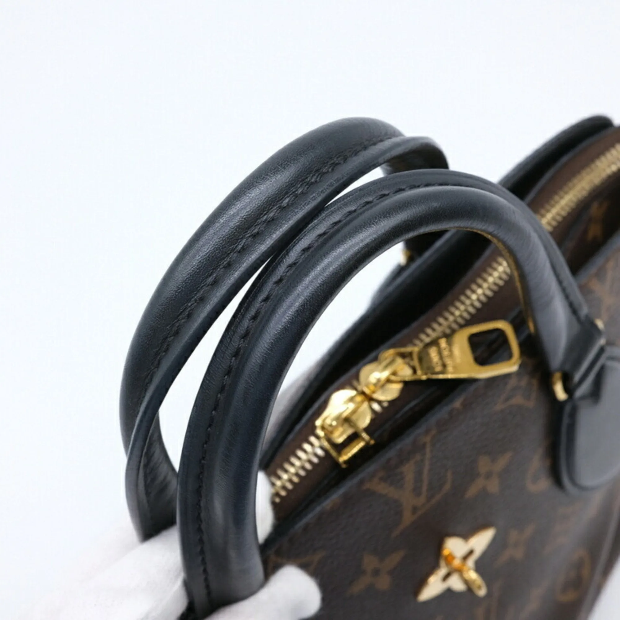 Trendy Inspired Louis Vuitton Flower Zip Shoulder Bag