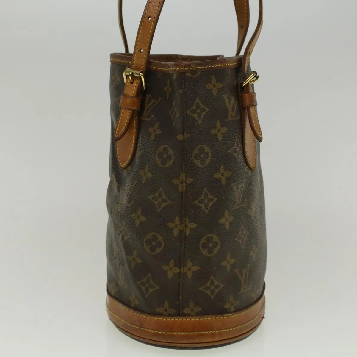 Trendy Inspired Louis Vuitton Monogram Bucket Pm Shoulder Bag M42238 Lv Auth Ar10472