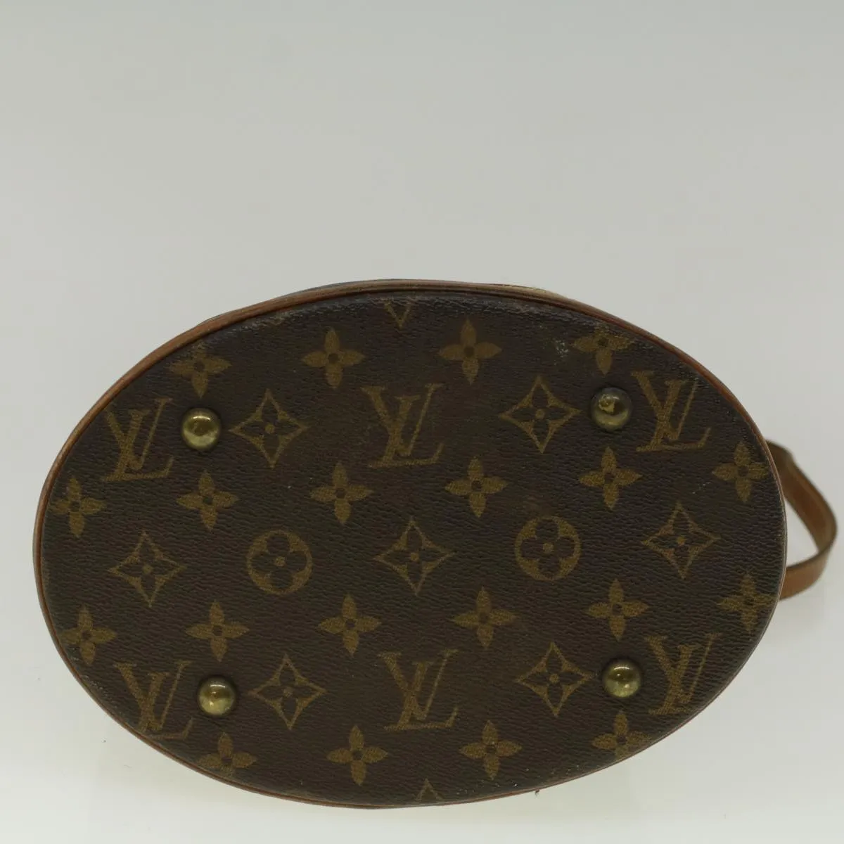 Trendy Inspired Louis Vuitton Monogram Bucket Pm Shoulder Bag M42238 Lv Auth Ar10472