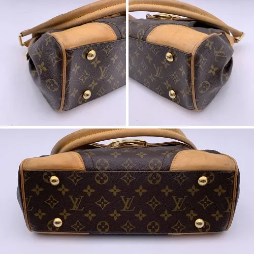 Trendy Inspired Louis Vuitton Monogram Canvas Beverly Mm Shoulder Bag M40121