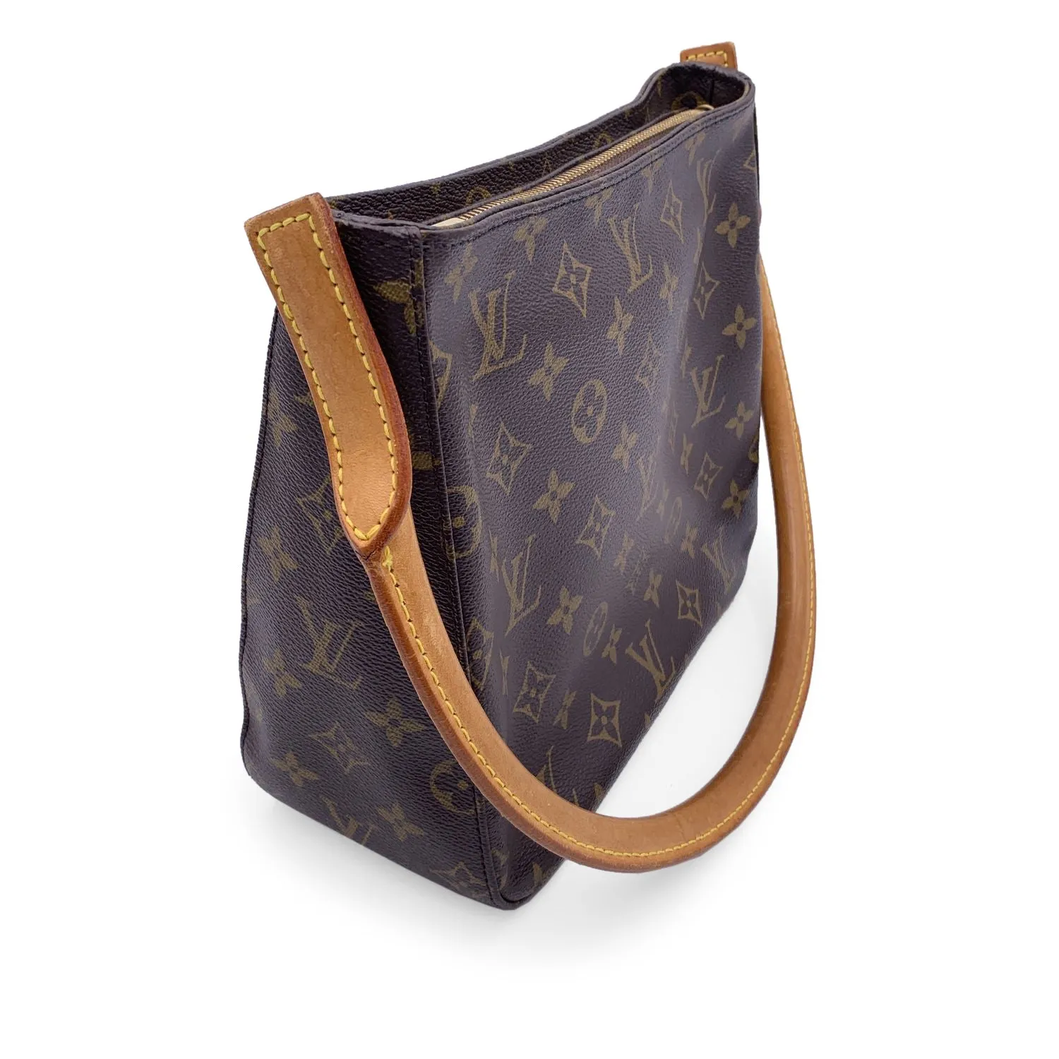 Trendy Inspired Louis Vuitton Monogram Canvas Looping Mm Shoulder Bag M51146