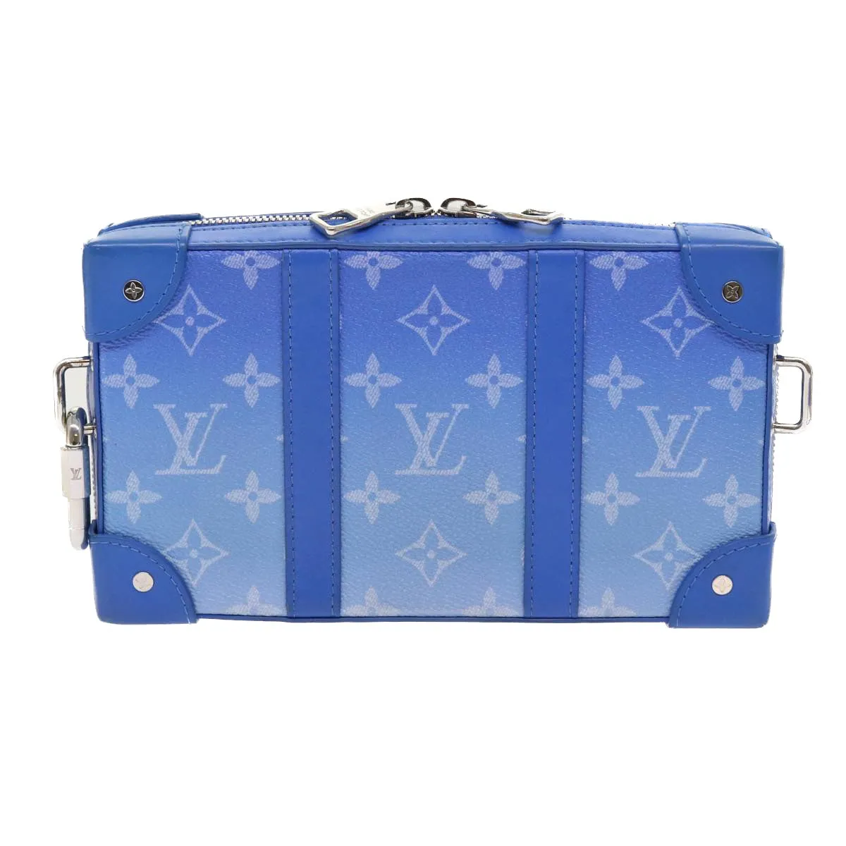 Trendy Inspired Louis Vuitton Monogram Clouds Soft Trunk Wallet Shoulder Bag M45432 Auth 55832a