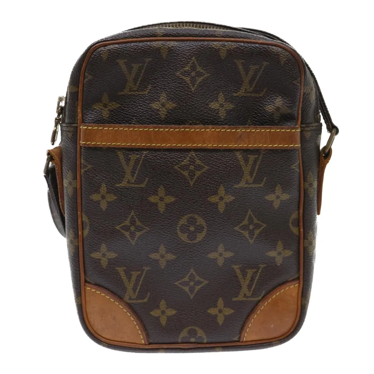 Trendy Inspired Louis Vuitton Monogram Danube Shoulder Bag M45266 Lv Auth 53497