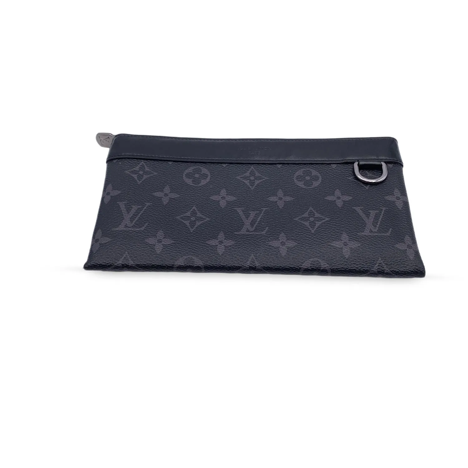 Trendy Inspired Louis Vuitton Monogram Eclipse Canvas Pochette Discovery Clutch Bag