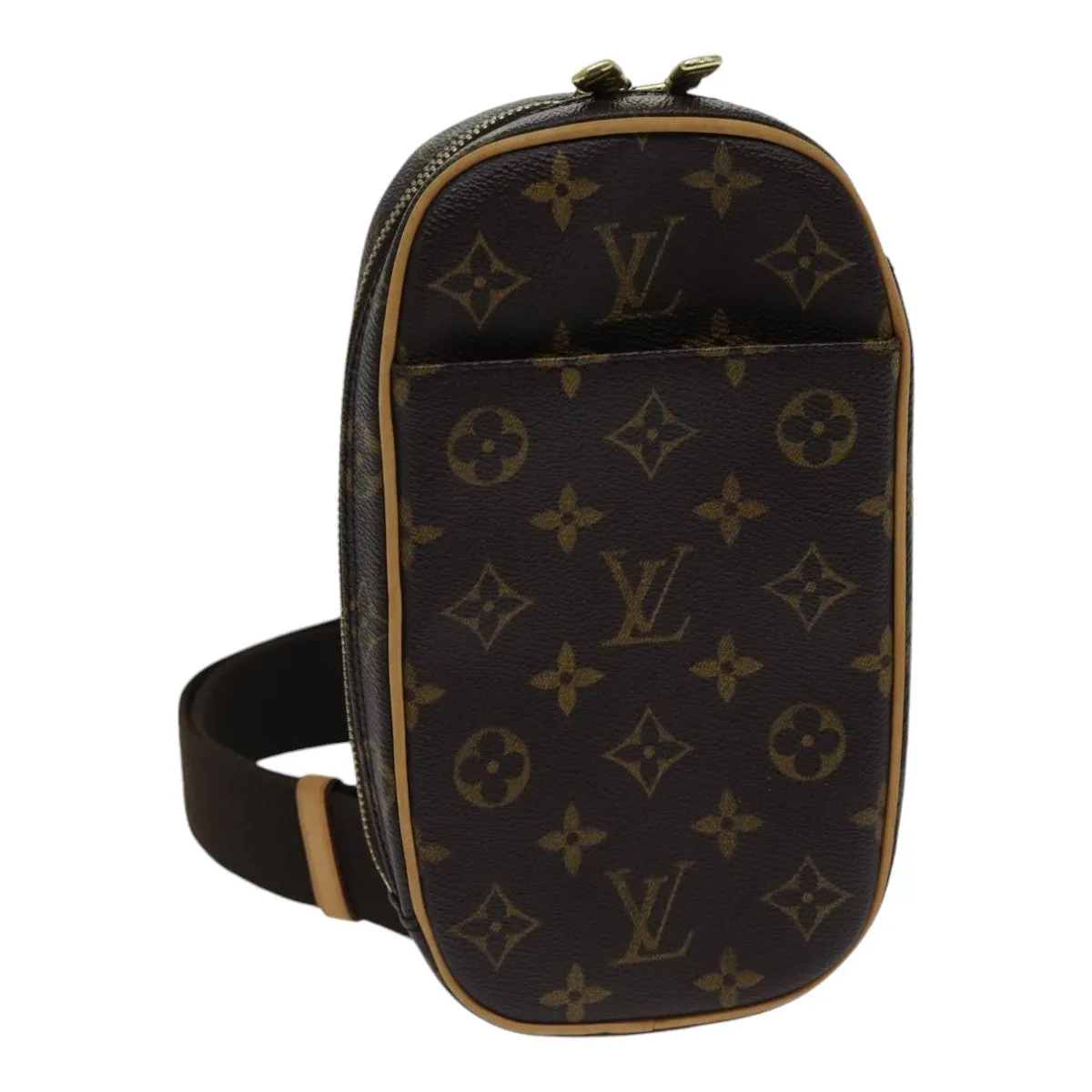 Trendy Inspired Louis Vuitton Monogram Pochette Gange Shoulder Bag M51870 Lv Auth 88899sa