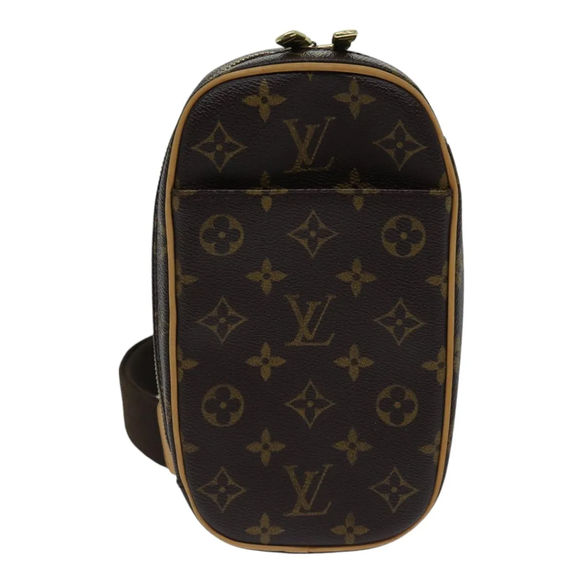 Trendy Inspired Louis Vuitton Monogram Pochette Gange Shoulder Bag M51870 Lv Auth 88899sa