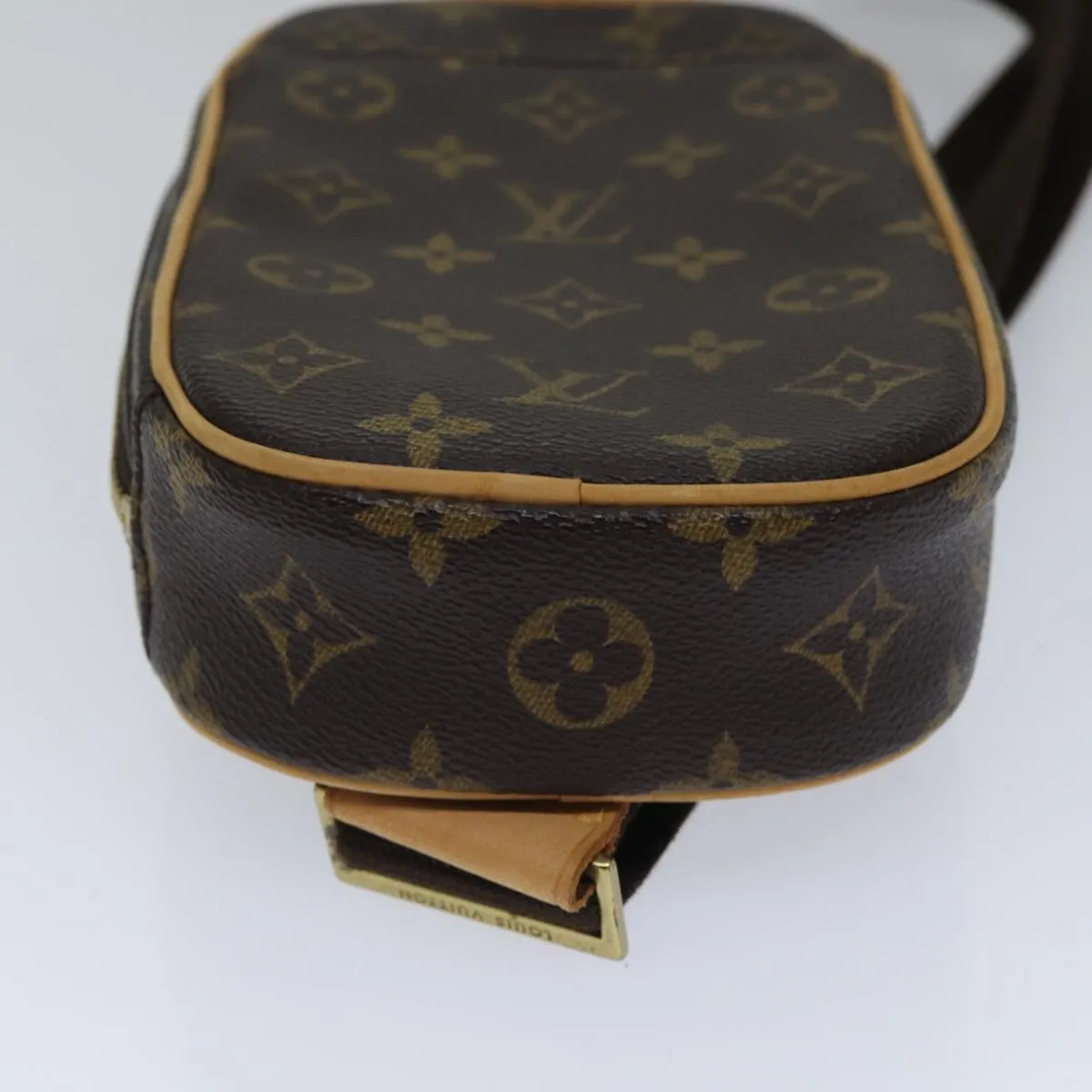 Trendy Inspired Louis Vuitton Monogram Pochette Gange Shoulder Bag M51870 Lv Auth 88899sa