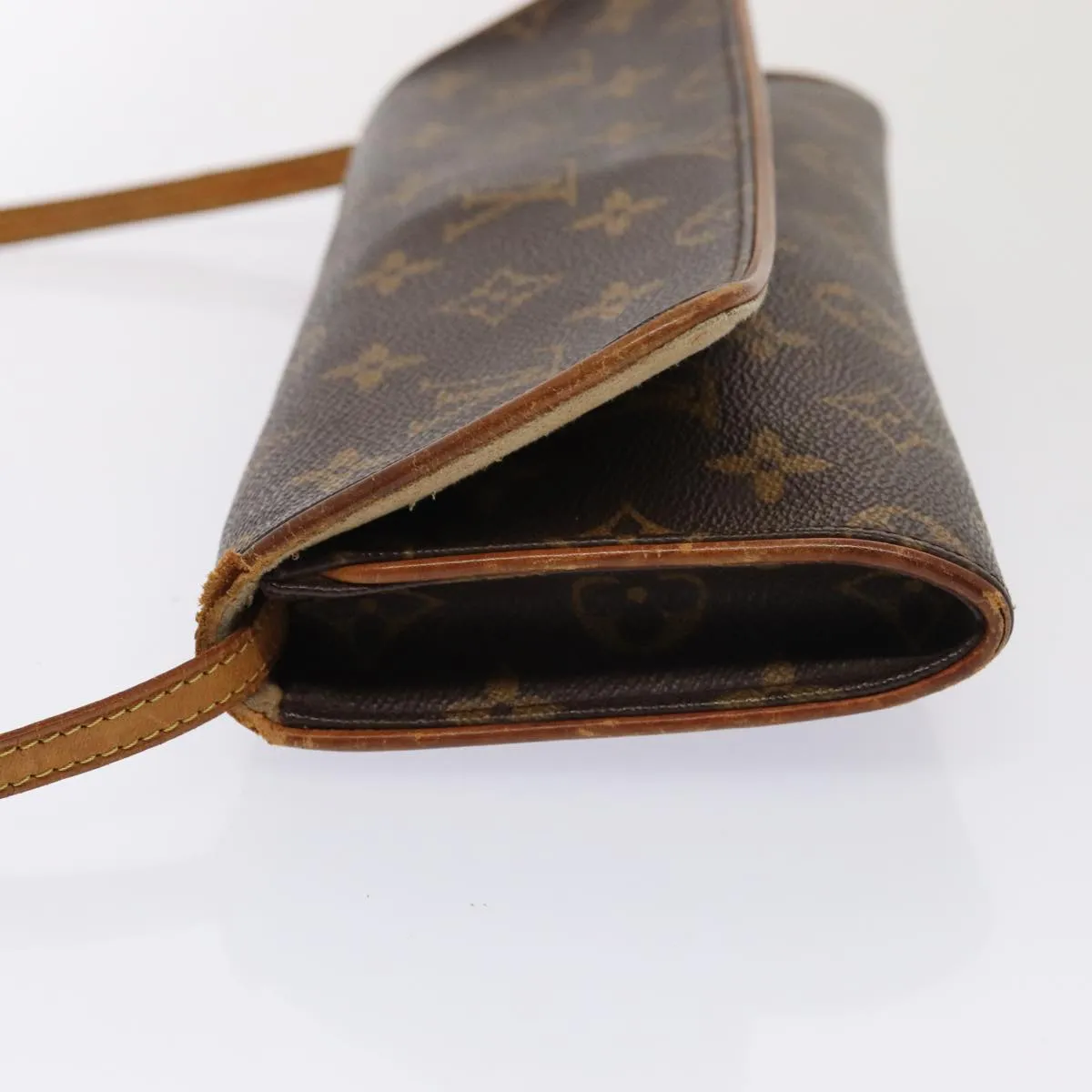 Trendy Inspired Louis Vuitton Monogram Pochette Twin Gm Shoulder Bag M51852 Lv Auth Mr412